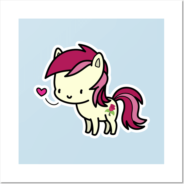 Roseluck chibi Wall Art by Drawirm